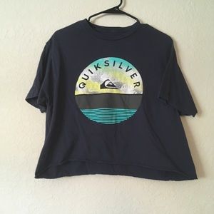 Cropped Quicksilver t-shirt